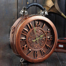 Load image into Gallery viewer, Real Alarm Clock Fashion Handbag (Brown) - CeCe Fashion Boutique
