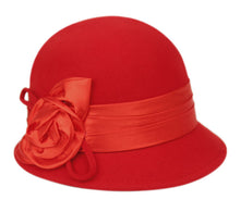 Load image into Gallery viewer, Wool Felt Cloche Hat
