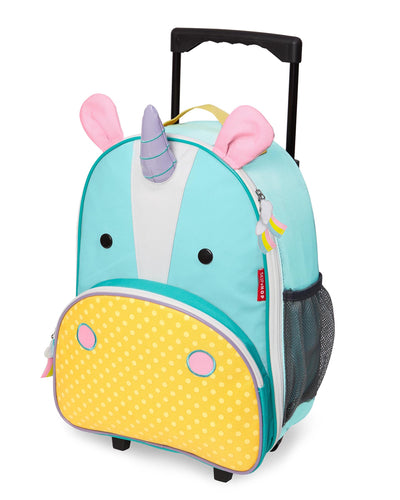 Skip Hop Zoo Kids Rolling Luggage - Unicorn - CeCe Fashion Boutique
