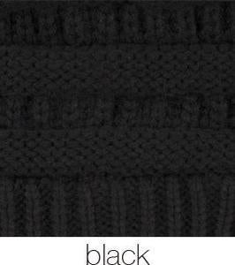 C.C. Solid Ribbed Knitted Beanie - CeCe Fashion Boutique