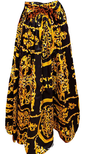 Maxi Ankara Wax Cotton Skirt - Style XY - CeCe Fashion Boutique
