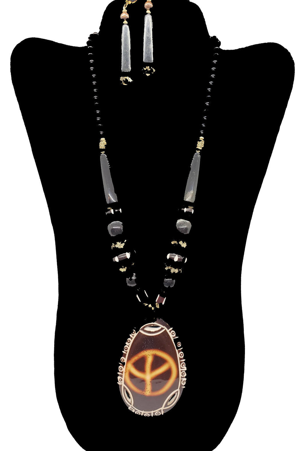 African Necklace & Earrings Set - 2 - CeCe Fashion Boutique
