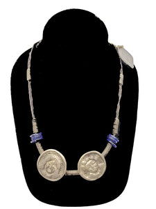 Authentic Leather / Bronze Necklace - 14 - CeCe Fashion Boutique