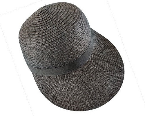 Straw Baseball Cap - Black - CeCe Fashion Boutique