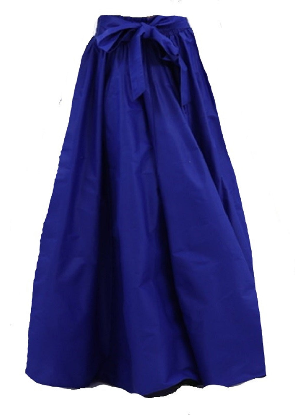 Maxi Ankara Wax Cotton Skirt - Style BLUE - CeCe Fashion Boutique