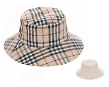 Load image into Gallery viewer, Plaid Pattern Reversible Bucket Hat (2 Colors) - CeCe Fashion Boutique
