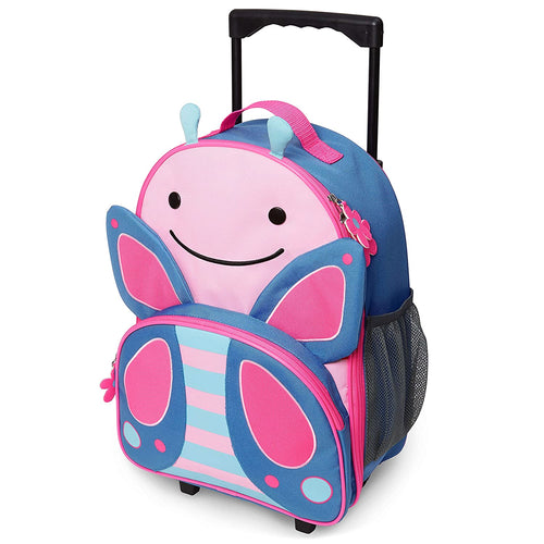 Skip Hop Zoo Kids Rolling Luggage - Butterfly - CeCe Fashion Boutique