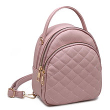 Load image into Gallery viewer, Fashion Quilted Convertible Backpack (4 Colors) - CeCe Fashion Boutique
