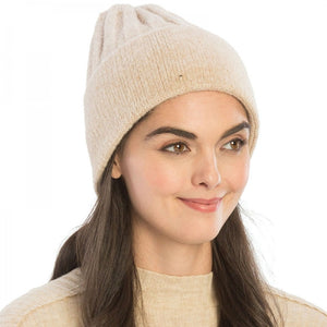 Solid Color Knit Beanie - CeCe Fashion Boutique