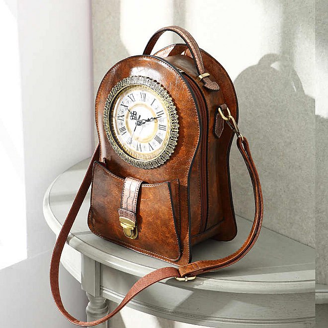 Functional Clock Backpack