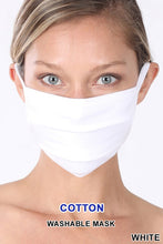 Load image into Gallery viewer, Solid Color Cotton Mask (2 Colors) - CeCe Fashion Boutique
