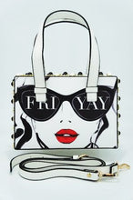 Load image into Gallery viewer, FRI-YAY! Clutch Shoulder Novelty Bag - CeCe Fashion Boutique
