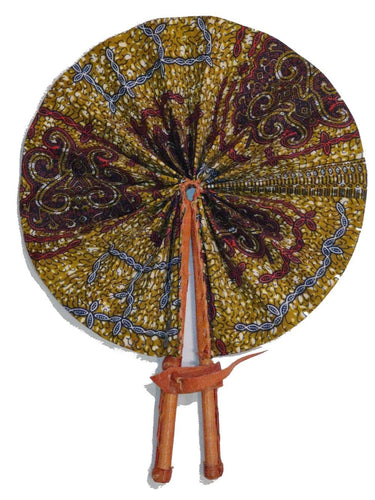 Handmade African Vintage Straw Fan - FN0001 - CeCe Fashion Boutique