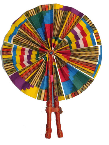 Handmade African Vintage Straw Fan - FN0002 - CeCe Fashion Boutique