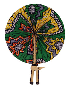 Handmade African Vintage Straw Fan - FN0008 - CeCe Fashion Boutique