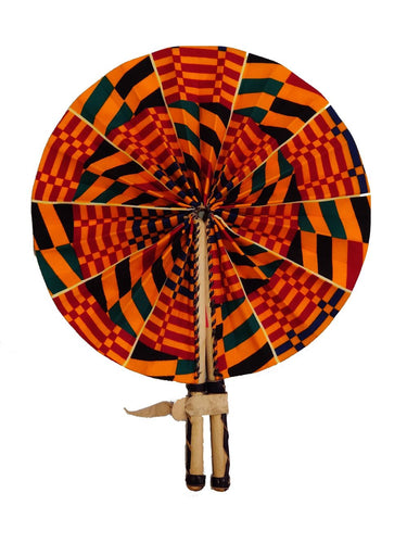 Handmade African Vintage Straw Fan - FN0009 - CeCe Fashion Boutique