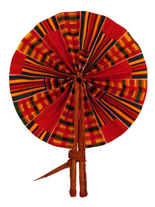 Handmade African Vintage Straw Fan - FN0011 - CeCe Fashion Boutique
