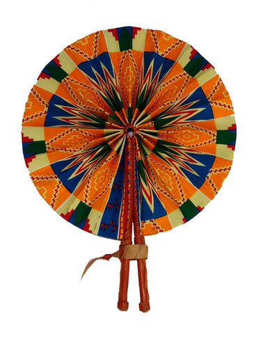 Handmade African Vintage Straw Fan - FN0018 - CeCe Fashion Boutique