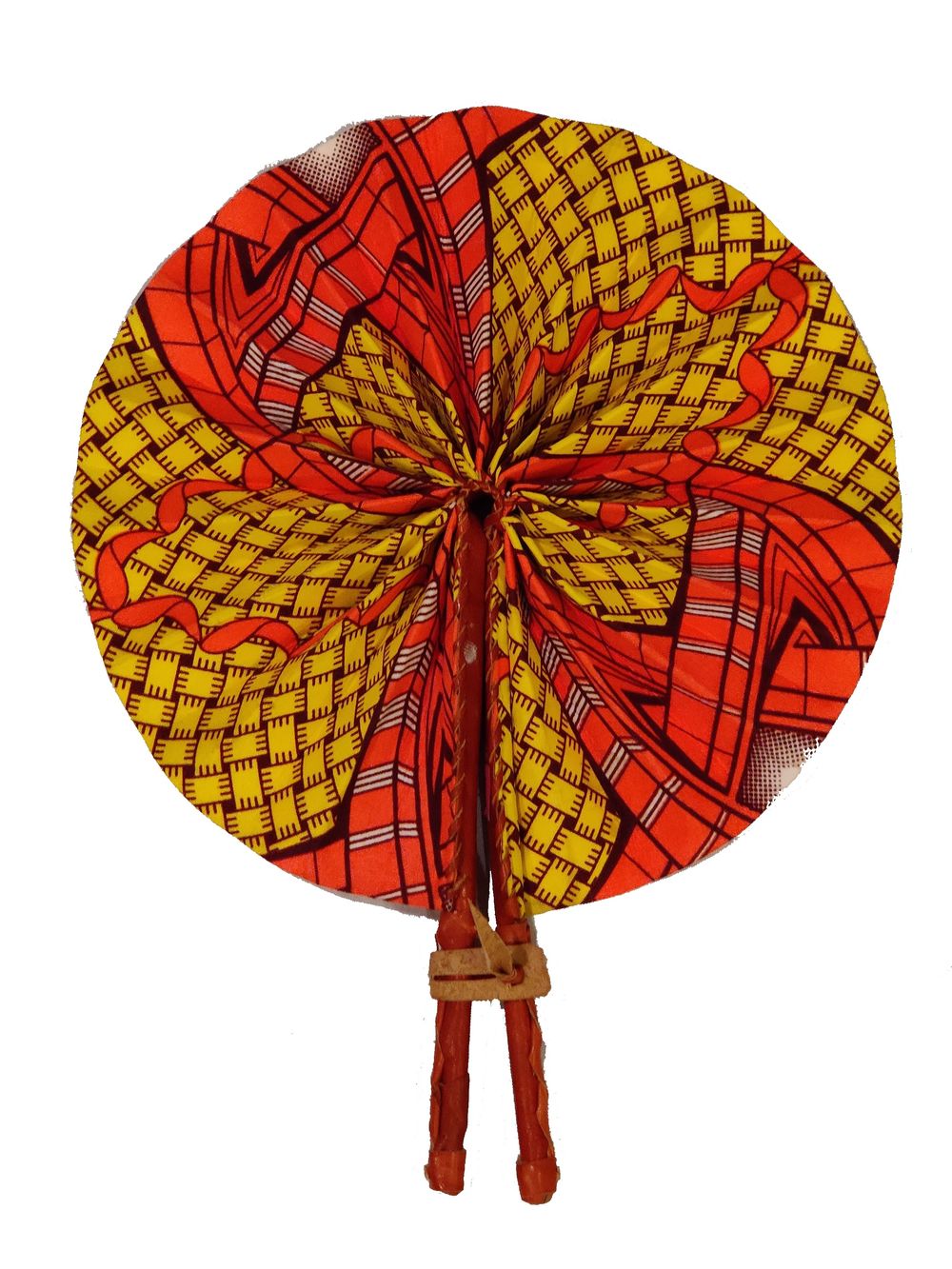 Handmade African Vintage Straw Fan - FN0020 - CeCe Fashion Boutique