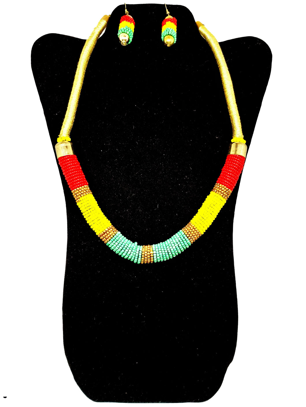 Tri-Color Necklace Set - CeCe Fashion Boutique