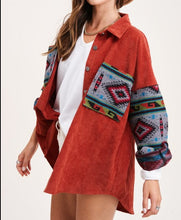 Load image into Gallery viewer, Aztec Print Jacket
