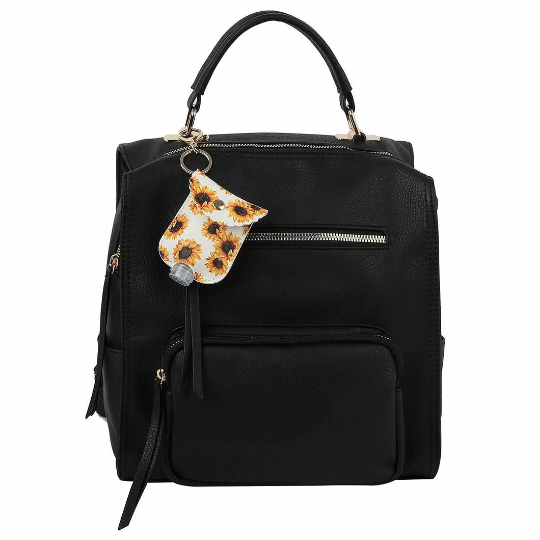 Fashion Front Pocket Backpack (2 Colors) - CeCe Fashion Boutique