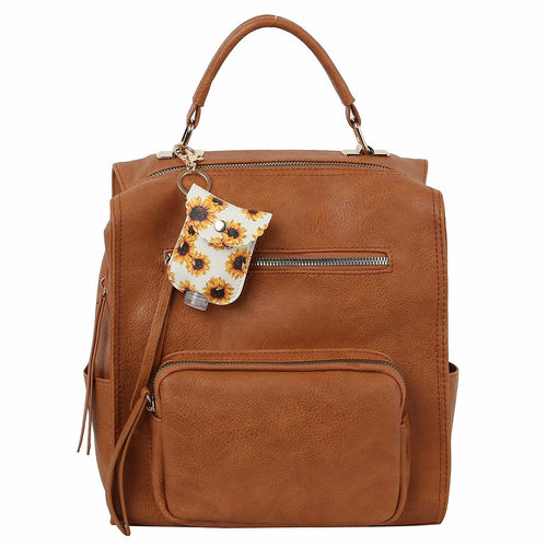Fashion Front Pocket Backpack (2 Colors) - CeCe Fashion Boutique
