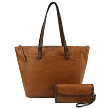 Load image into Gallery viewer, Front Pocket 2-in-1 Shopper/Clutch (4 Colors) - CeCe Fashion Boutique
