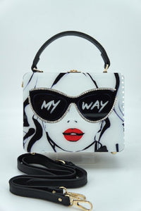 "MY WAY" Clutch Shoulder Novelty Bag