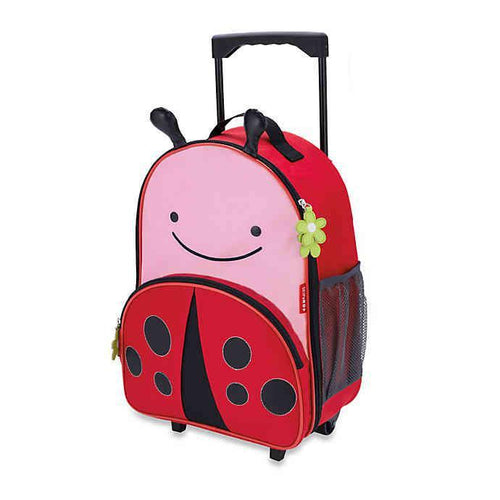 Skip Hop Zoo Kids Rolling Luggage - Ladybug - CeCe Fashion Boutique