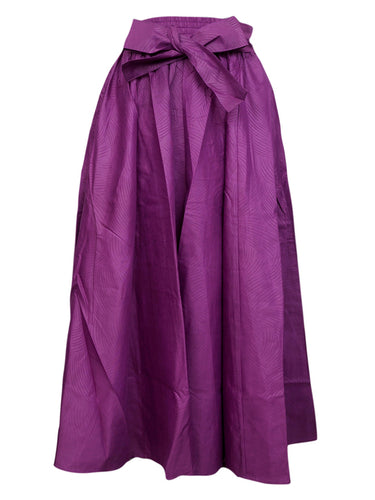 Maxi Ankara Wax Cotton Skirt - Style PURPLE - CeCe Fashion Boutique