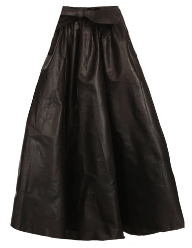 Maxi Ankara Wax Cotton Skirt - Style BLACK - CeCe Fashion Boutique