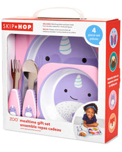 Load image into Gallery viewer, Skip Hop Mealtime Gift Set - Narwhal - CeCe Fashion Boutique
