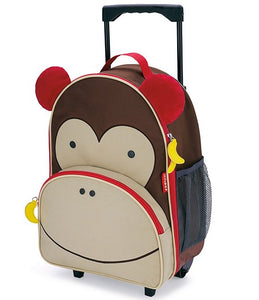 Skip Hop Zoo Kids Rolling Luggage - Monkey - CeCe Fashion Boutique