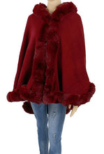 Load image into Gallery viewer, Faux Fur Shawl - Style C - CeCe Fashion Boutique
