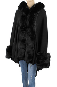 Faux Fur Shawl - Style E - CeCe Fashion Boutique