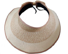 Load image into Gallery viewer, Packable Straw Hat - Beige/Natural - CeCe Fashion Boutique
