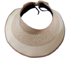 Packable Straw Hat - Beige/Natural - CeCe Fashion Boutique
