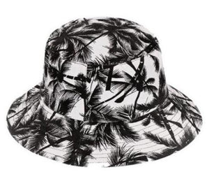 Reversible Palm Tree Bucket Hat - CeCe Fashion Boutique