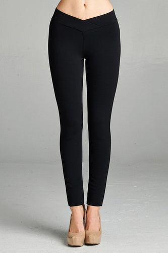 Seagull Shaped Pants - Black - CeCe Fashion Boutique