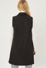 Load image into Gallery viewer, Solid Fleece Long Line Vest - CeCe Fashion Boutique

