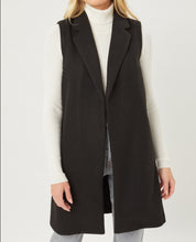 Load image into Gallery viewer, Solid Fleece Long Line Vest - CeCe Fashion Boutique
