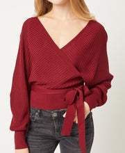 Load image into Gallery viewer, Wrap Style Sweater Top - CeCe Fashion Boutique
