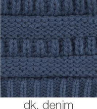 Load image into Gallery viewer, C.C. Solid Ribbed Knitted Beanie - CeCe Fashion Boutique
